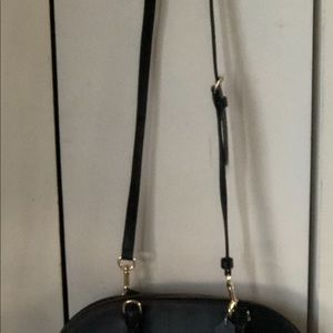 Coach black purse strap